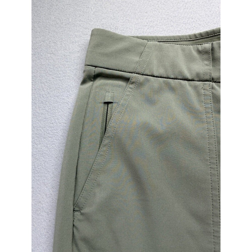 Athleta Tribeca Utility Crop Pants Womens 4 Laurel Olive High Rise - Picture 9 of 16
